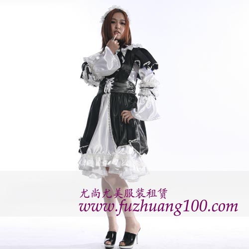 制服诱惑1037女仆服务生