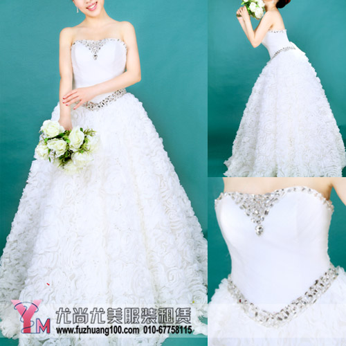 婚纱107 2014新款 可定做可租赁