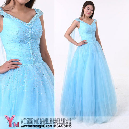 女士大摆礼服L20320