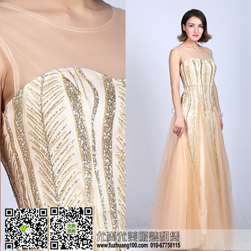 长款晚礼服L20299